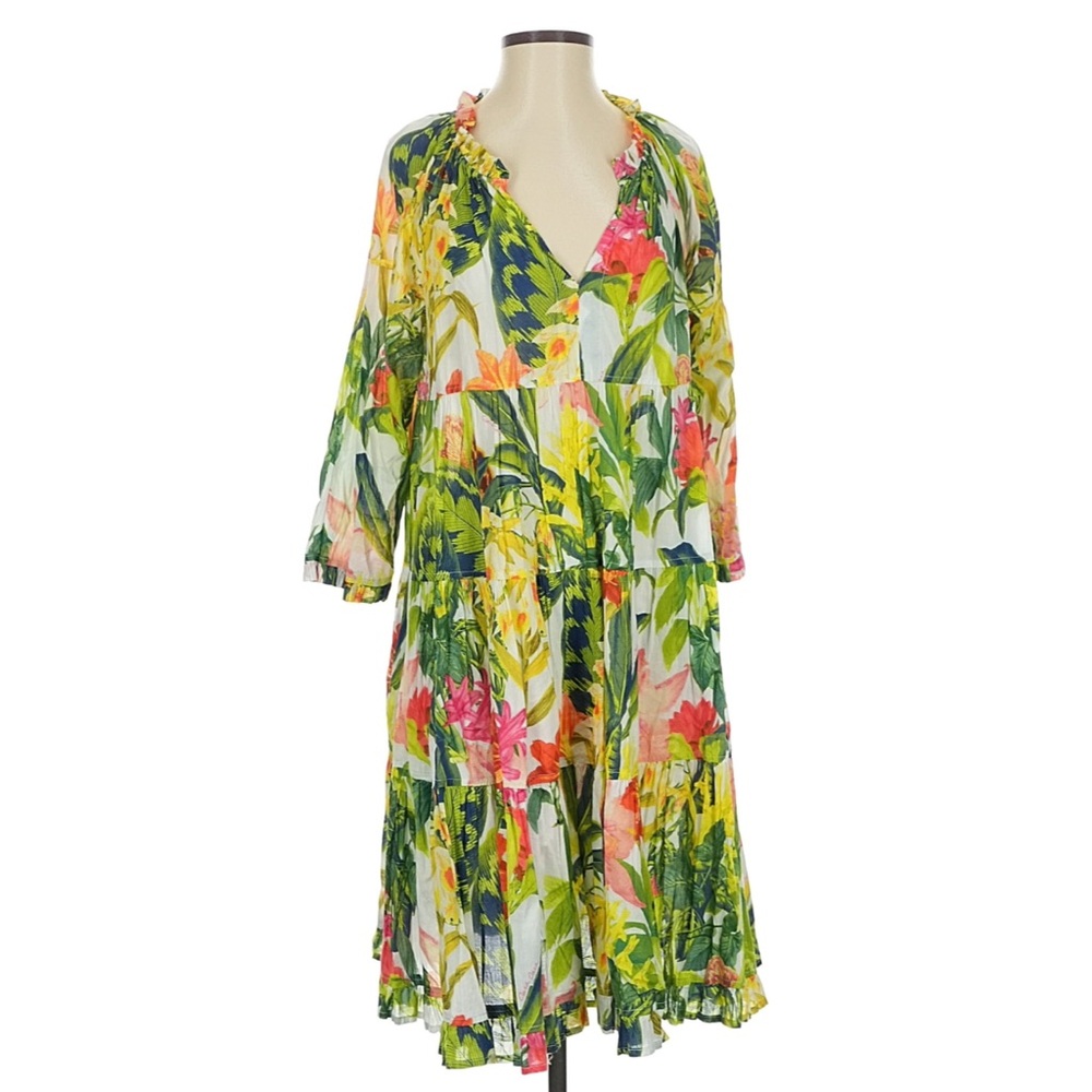 Cara Cara Colorful Tropical Dress XS / S